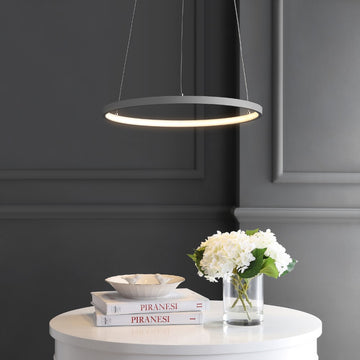 Brice Modern Contemporary Iron Integrated LED Pendant